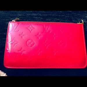 Authentic LV hot pink bag/pochette